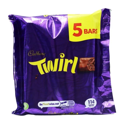 Cadbury Twirl 5 Pack 107.5g