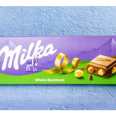 Milka Chocolate Whole Nuts 270G