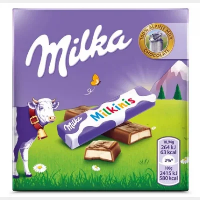 Milka Milkinis Tablet Chocolate  43.75 gr