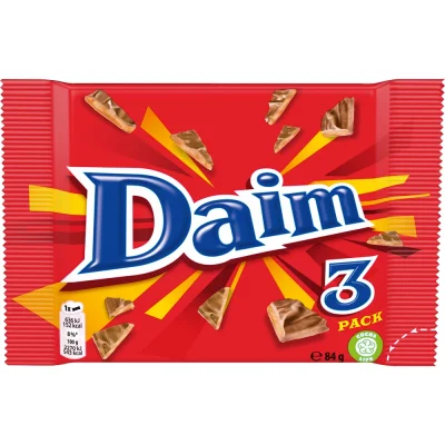 Daim Bar 28g (3 Pack)