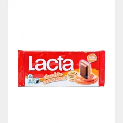 LACTA ΣΟΚΟΛΑΤΑ DOUBLE ΚΡΕΜΑ ΚΑΡΑΜΕΛΑ 1100gr