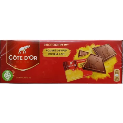 Côte d'Or Mignonnettes Double Milk 210g