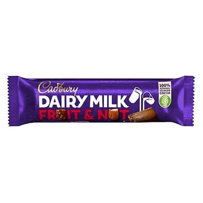 Cadbury Dairy Milk Fruit & Nut 49g