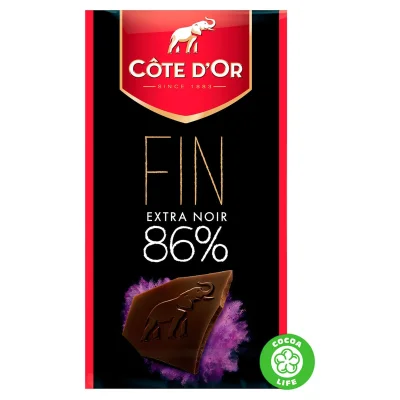 Côte d'Or Sensation Noir de Noir 86% 100g