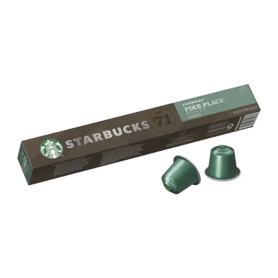 Starbucks Nespresso Pike Place Roast Lungo 10 Capsules
