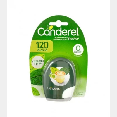 CANDEREL STEVIA TABLETS 120T