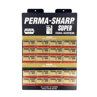 Gillette Perma Sharp Blade Cartridges 100-Count