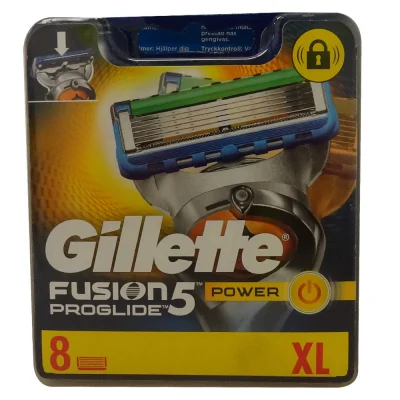 Gillette Fusion 5 Proglide power blades 8 u. XL minibox.