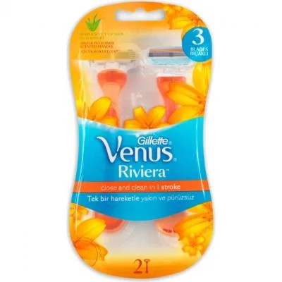 Gillette Venus Riviera Disposal Razors  2 pcs