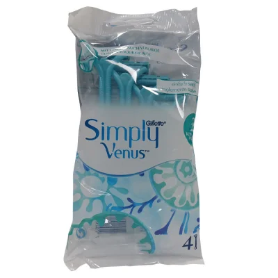 Gillette Simply Venus razor 2 blade 4 u.