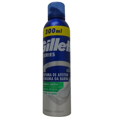 Gillette Series foam shave 300 ml. Sensitive.
