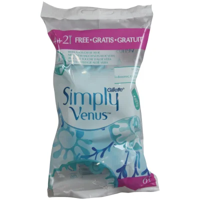 Gillette Simply Venus razor 4 + 2 u.