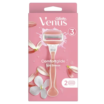 Gillette Venus ComfortGlide Spa Breeze Razor 2 Cartridges