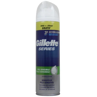 Gillette Series foam shave 250 ml. Sensitive.