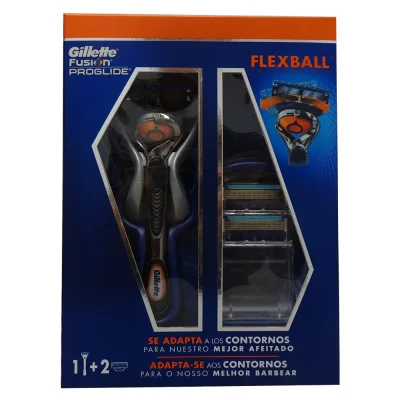 Gillette Fusion Flexball razor 1 u. + 2 refill.