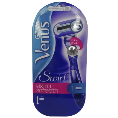 Gillette Venus Swirl razor 5 blades 1 u. Extra smooth.
