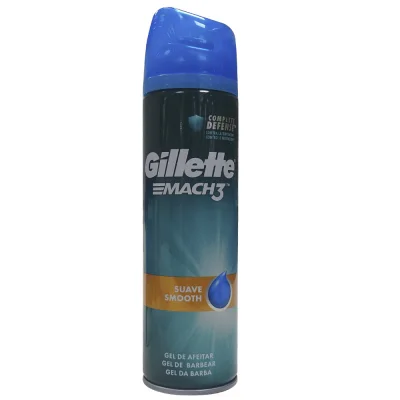 Gillette Mach 3 shaving gel 200 ml. Smooth.