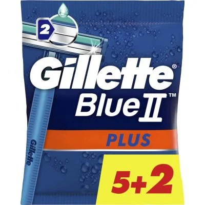 Gillette Blue II Plus Disposable   7 pc