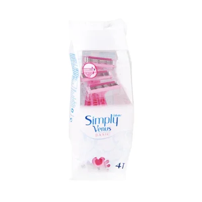 GILLETTE Simply Venus disposable razors 4pcs