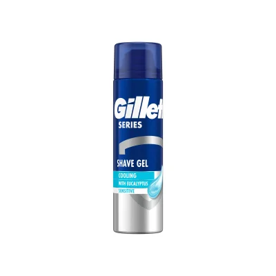 Gillette Shaving Gel 200ml Series Sensitive Cool Eucalyptus