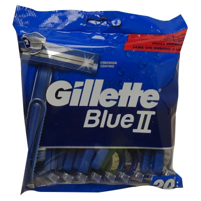 Gillette Blue II razor 20 u.