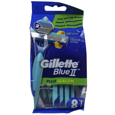 Gillette Blue II plus razor 8 u. Slalom.