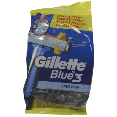 Gillette Blue III razor 12 u. Smooth.