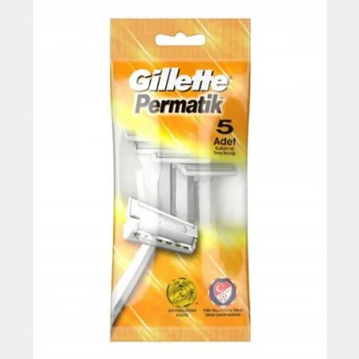 Gillette Permatik Disposal  5 pc
