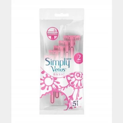 Gillette Venus Simply Basic Disposal Razors 5 pcs