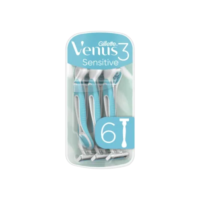 Gillette Venus 3 Sensations Disposable Razors 6-Pack