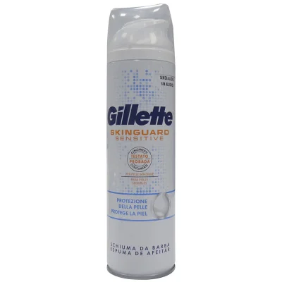 Gillette Skinguard foam 250 ml. Sensitive skin.