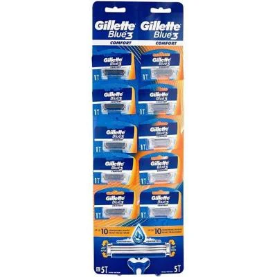 Gillette Blue 3 Cartella Disposable  Comfort 10 pc