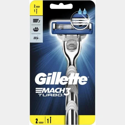 Gillette Mach3 Turbo 2 Up 1 pc