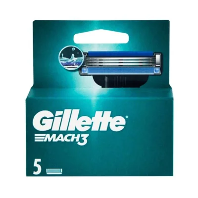 GILLETTE Mach 3 razor blades 5pcs
