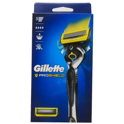 Gillette Fusion Proshield razor 1 u. 5 blades.