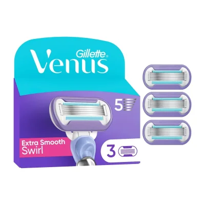 Gillette Swirl Razors Extra Smooth 3CT