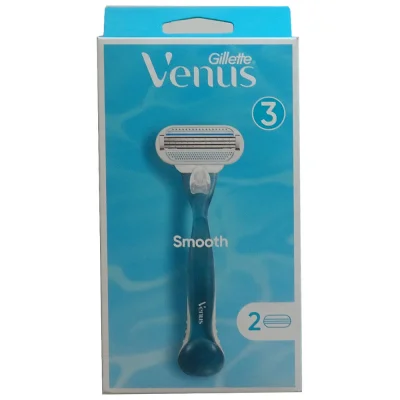 Gillette Venus razor 1 u. 3 blades + 2 refill. Smith.