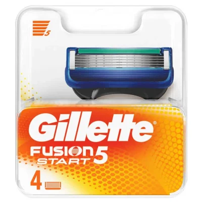 Gillette Fusion Start 4 Refills