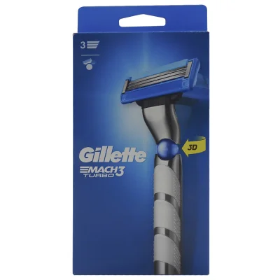 Gillette Mach 3 turbo razor 1 u.