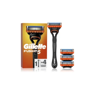 Gillette Fusion Razor 4 Cartridges