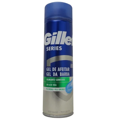 Gillette Series shaving gel 200 ml. Sensitive Aloe vera.