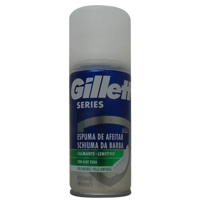 Gillette series shave foam 100 ml. Sensitive Aloe vera.