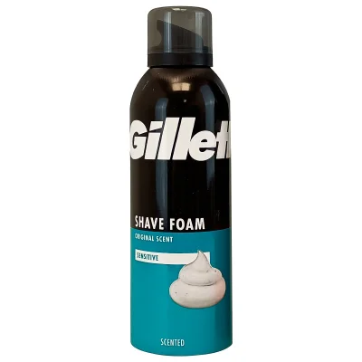 Gillette shave foam 200 ml. Sensitive.