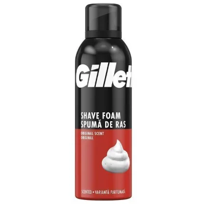 GILLETTE SHAVING FOAM 200ml REGULAR