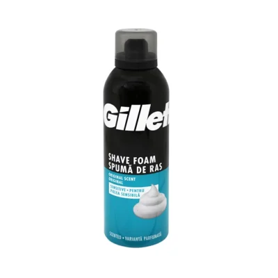 shaving foam GILLETTE 200ml - sensitive