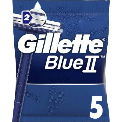 Gillette Blue II Disposable   5 pc