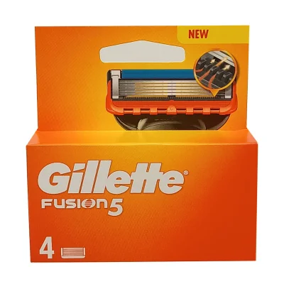 Gillette Fusion 5 razor 4 u.