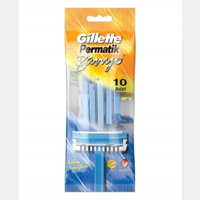 Gillette Permatik Disposal Bath  10 pc