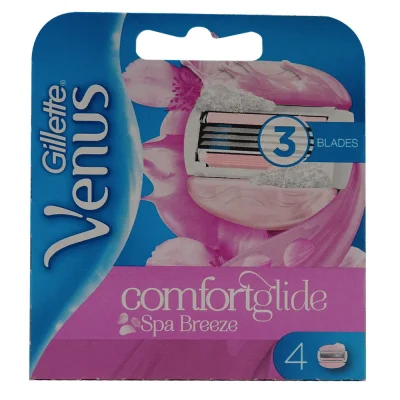 Gillette Venus blades 4 u. 3 blades. Confortglide