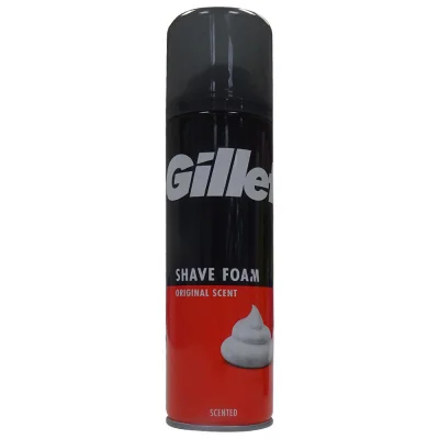 Gillette shave foam 200 ml. Normal skin.